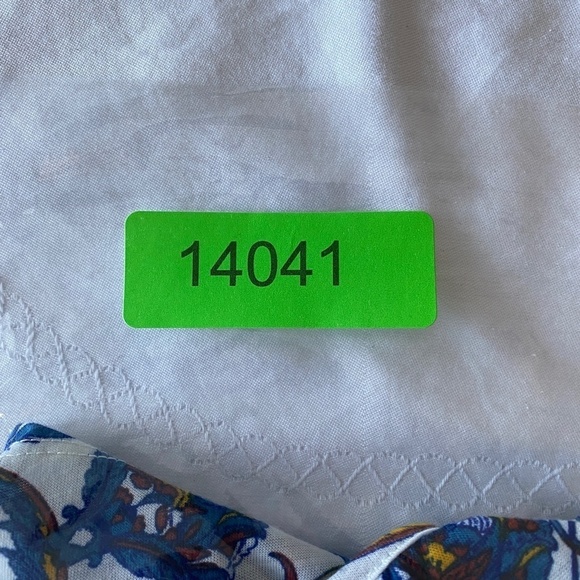 H&M Women's Semi-sheer Print Tank Top Cover-up Size Small - Picture 8 of 8